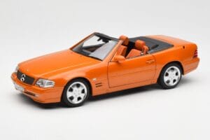 Mercedes SL 500 R129 Orange Metallic Norev 1:18 183752 Druckguss