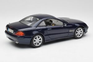 Mercedes SL 500 R230 Blau Maisto 1:18 B66962126 Druckguss — Bild 3 von 8