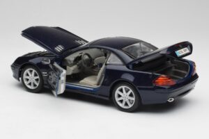 Mercedes SL 500 R230 Blau Maisto 1:18 B66962126 Druckguss — Bild 5 von 8