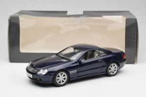 Mercedes SL 500 R230 Blau Maisto 1:18 B66962126 Druckguss — Bild 8 von 8