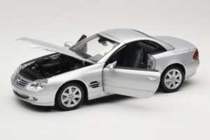 Mercedes SL R129 Silber Minichamps 1:18 B66962133 Druckguss — Bild 3 von 10