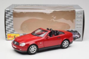 Mercedes SLK 230 R170 Rot Maisto 1:18 56023 Druckguss — Bild 9 von 9