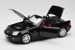 Mercedes SLK200 R170 Schwarz Norev 1:18 B66040714 Druckguss — Bild 2 von 9