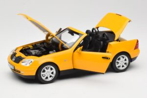 Mercedes SLK200 R170 Gelb Norev 1:18 B66040713 Druckguss — Bild 2 von 9