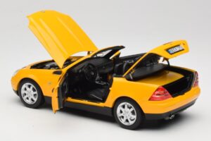 Mercedes SLK200 R170 Gelb Norev 1:18 B66040713 Druckguss — Bild 6 von 9