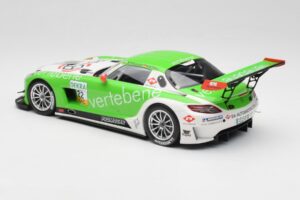 Mercedes AMG SLS C197 GT3 MS Racing #22 V. Sigacev / C. Stoll ADAC GT Masters 2011 Minichamps 1:18 151113102 Druckguss — Bild 5 von 6