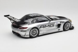 Mercedes AMG SLS C197 GT3 Team AMG China #96 M. Hakkinen / C. Cheng Zhuhai 6th 2011 Minichamps 1:18 151113196 Druckguss — Bild 2 von 6