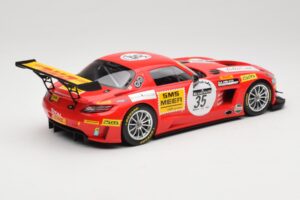 Mercedes SLS AMG GT3 #35 T. Heyer / T. Jager 24 Hours of Spa 2011 Minichamps 1:18 B66960196 Druckguss — Bild 2 von 6