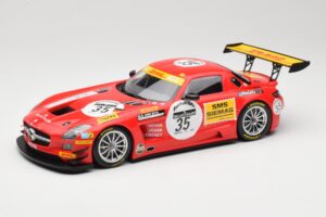Mercedes SLS AMG GT3 #35 T. Heyer / T. Jager 24 Hours of Spa 2011 Minichamps 1:18 B66960196 Druckguss