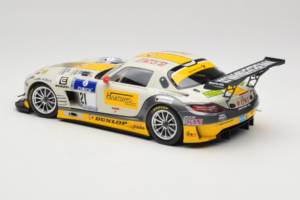Mercedes SLS AMG GT3 #21 Rowe Racing M. Hartung / N. Heyer ADAC 24 Hours Nurburgring 2013 Minichamps 1:18 151133121 Druckguss — Bild 5 von 6