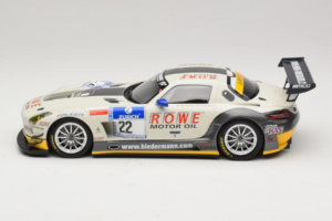 Mercedes SLS AMG GT3 #22 Rowe Racing R. Graf / M. Seyffarth ADAC 24h Nurburgring 2012 Minichamps 1:18 151123122 Druckguss — Bild 3 von 6