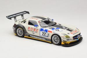 Mercedes SLS AMG GT3 #22 Rowe Racing R. Graf / M. Seyffarth ADAC 24h Nurburgring 2012 Minichamps 1:18 151123122 Druckguss — Bild 4 von 6