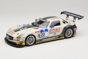 Mercedes SLS AMG GT3 #22 Rowe Racing R. Graf / M. Seyffarth ADAC 24h Nurburgring 2012 Minichamps 1:18 151123122 Druckguss