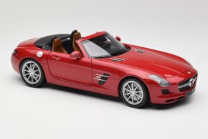 Mercedes SLS AMG R197 Roadster Le Mans Rot Minichamps 1:18 100039030 Druckguss — Bild 6 von 8