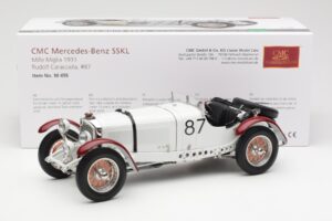 Mercedes SSKL R. Caracciola / W. Sebastian Mille Miglia Winner 1931 CMC 1:18 M-055 Druckguss — Bild 6 von 6
