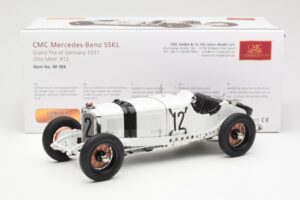 Mercedes SSKL #12 O. Merz German GP 1931 CMC 1:18 M-189 Druckguss — Bild 6 von 6