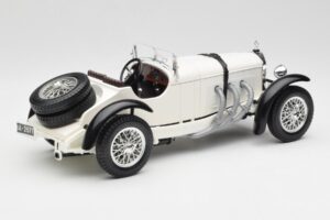 Mercedes SSKL Weiß Bburago 1:18 3002 Druckguss — Bild 3 von 8