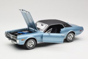 Mercury Cougar XR-7 Blau Sun Star 1:18 1562 Druckguss — Bild 2 von 8