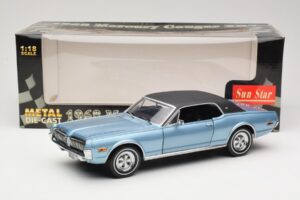 Mercury Cougar XR-7 Blau Sun Star 1:18 1562 Druckguss — Bild 8 von 8