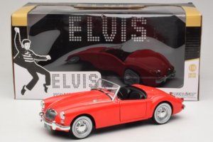 MG A 1600 Roadster Mk I Elvis Presley Blue Hawaii Movie GreenLight 1:18 13524 Druckguss — Bild 8 von 8
