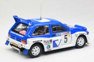 MG Metro 6R4 #5 T. Pond / R. Arthur Rally Monte Carlo 1986 Sun Star 1:18 5537 Druckguss — Bild 3 von 8
