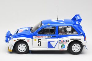 MG Metro 6R4 #5 T. Pond / R. Arthur Rally Monte Carlo 1986 Sun Star 1:18 5537 Druckguss — Bild 4 von 8