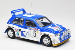 MG Metro 6R4 #5 T. Pond / R. Arthur Rally Monte Carlo 1986 Sun Star 1:18 5537 Druckguss — Bild 6 von 8