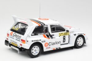 MG Metro 6R4 #8 P. Eklund / D. Whittock Rally Finland 1986 Sun Star 1:18 5536 Druckguss — Bild 3 von 8