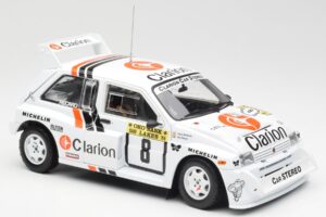 MG Metro 6R4 #8 P. Eklund / D. Whittock Rally Finland 1986 Sun Star 1:18 5536 Druckguss — Bild 6 von 8