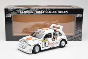 MG Metro 6R4 #8 P. Eklund / D. Whittock Rally Finland 1986 Sun Star 1:18 5536 Druckguss — Bild 8 von 8