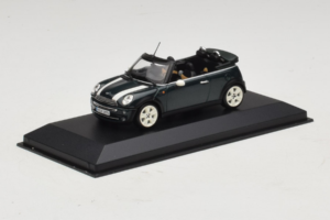 Mini Cooper Cabriolet Grün Mit Weißem Streifen Minichamps 1:43 80420309093-R1 Druckguss — Bild 2 von 5