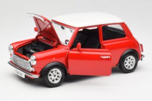 Mini Cooper Rot Bburago 1:18 3379 Druckguss — Bild 2 von 8