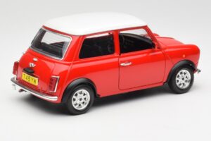 Mini Cooper Rot Bburago 1:18 3379 Druckguss — Bild 3 von 8