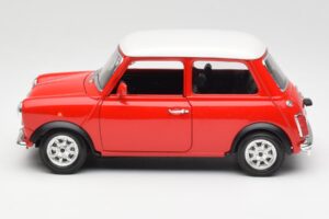 Mini Cooper Rot Bburago 1:18 3379 Druckguss — Bild 4 von 8