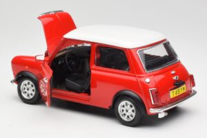 Mini Cooper Rot Bburago 1:18 3379 Druckguss — Bild 5 von 8