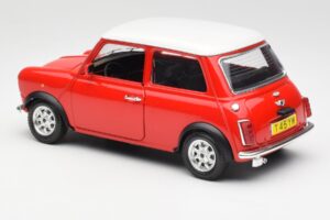 Mini Cooper Rot Bburago 1:18 3379 Druckguss — Bild 7 von 8