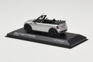 Mini Cooper S R57 Cabriolet Silber Minichamps 1:43 431138830 Druckguss — Bild 3 von 6