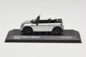 Mini Cooper S R57 Cabriolet Silber Minichamps 1:43 431138830 Druckguss
