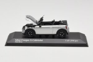 Mini Cooper S R57 Cabriolet Silber Minichamps 1:43 431138830 Druckguss — Bild 5 von 6
