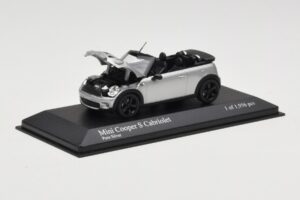 Mini Cooper S R57 Cabriolet Silber Minichamps 1:43 431138830 Druckguss — Bild 6 von 6