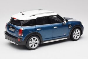 Mini Countryman F60 Island Blau & Weiß Kyosho 1:18 80432447940 Druckguss — Bild 3 von 8