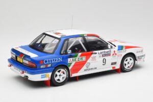 Mitsubishi Galant VR-4 #9 K. Eriksson / S. Parmander RAC Rally 1990 IXO 1:18 18RMC192A Druckguss — Bild 2 von 6