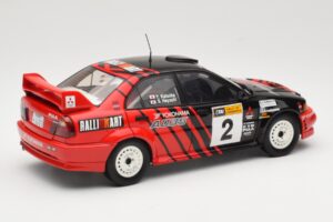 Mitsubishi Lancer Evolution VI #2 Y. Kataoka / S. Hayashi Winner Rally Canberra 1999 AUTOart 1:18 89942 Druckguss — Bild 3 von 8