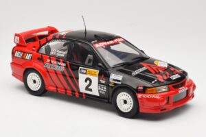 Mitsubishi Lancer Evolution VI #2 Y. Kataoka / S. Hayashi Winner Rally Canberra 1999 AUTOart 1:18 89942 Druckguss — Bild 6 von 8