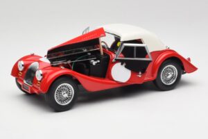 Morgan 4/4 Plus Competition Hardtop Rot Kyosho 1:18 08114R Druckguss — Bild 2 von 8