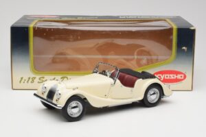 Morgan 4/4 Series II Weiß Kyosho 1:18 08111W Druckguss — Bild 8 von 8