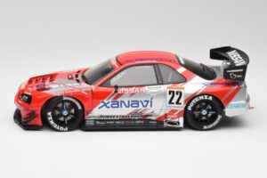 Nissan Skyline GT-R #22 M. Krumm / S. Motoyama Xanavi Nismo JGTC 2002 AUTOart 1:18 80277 Druckguss — Bild 3 von 6