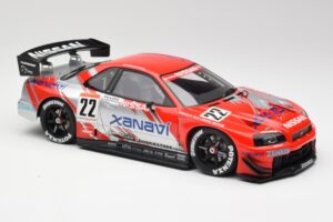 Nissan Skyline GT-R #22 M. Krumm / S. Motoyama Xanavi Nismo JGTC 2002 AUTOart 1:18 80277 Druckguss — Bild 4 von 6