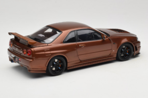 Nissan Skyline GT-R R34 Customized Metallic Bronze MotorHelix 1:18 M83414 Druckguss — Bild 3 von 8