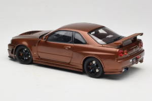 Nissan Skyline GT-R R34 Customized Metallic Bronze MotorHelix 1:18 M83414 Druckguss — Bild 7 von 8